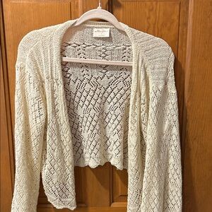 Allie Rose Cream Women's Sweater